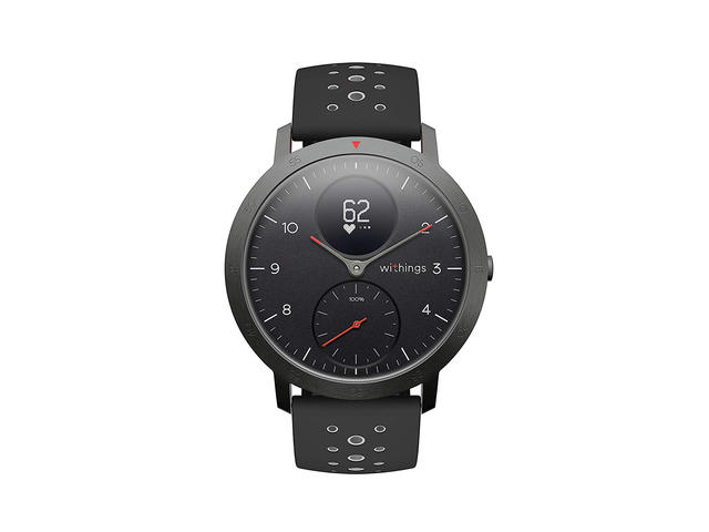Смарт часовници Withings Steel HR Sport (40мм) - черен