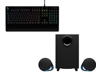 Клавиатури Logitech G213 Prodigy + Logitech G560 Lightsync Gaming Speakers