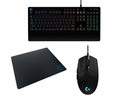 Клавиатури Logitech G213 Prodigy + G102 Prodigy + G440 Hard Gaming Mouse Pad