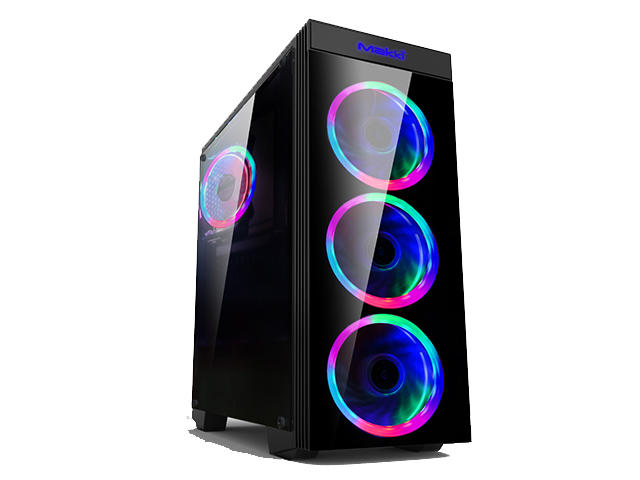 Кутии Makki Case ATX Gaming - MAKKI-8872-RGB