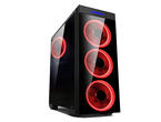 Кутии Makki Case ATX Gaming - MAKKI-8872-RED