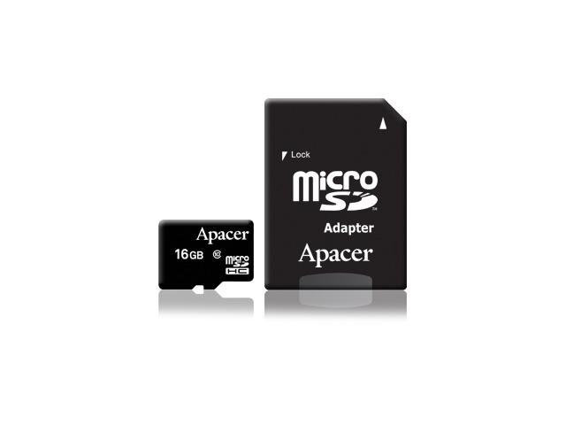 Карти памет 16GB microSD карта Apacer Class 10