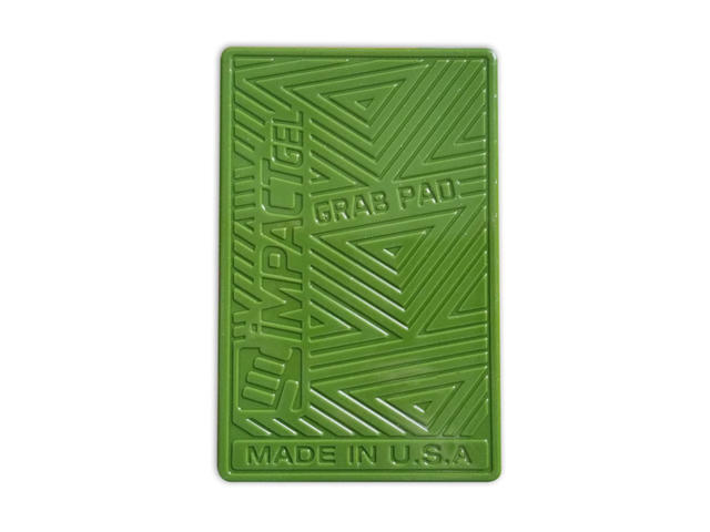 Стойки за мобилни устройства Impact Gel Grab Pad, в тъмнозелено