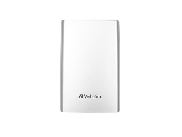 Външни HDD 500GB Verbatim External HDD 2.5" USB 3.0, в сребристо
