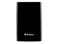 Външни HDD 500GB Verbatim External HDD 2.5" USB 3.0, в черно