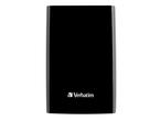 Външни HDD 500GB Verbatim External HDD 2.5" USB 3.0, в черно