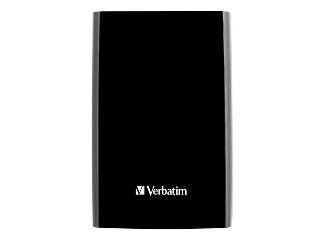 Външни HDD 500GB Verbatim External HDD 2.5" USB 3.0, в черно