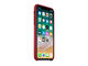 Калъфи Apple iPhone кожен калъф за iPhone X/Xs, червен