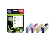 Консумативи Оригинален HP 364XL CMYK Ink Cartridge Combo 4-Pack