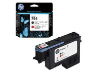 Консумативи Оригинален HP 744 Matte Black & Red Printhead