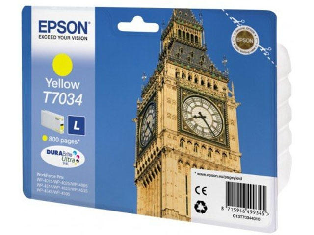 Консумативи Оригинален Epson WP4000/4500 Series Ink Cartridge L