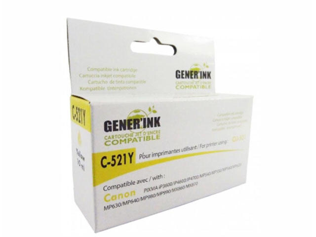 Консумативи Съвместим GENERINK CLI521, Canon