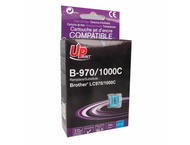Консумативи Съвместим UPRINT LC970 Cyan, Brother