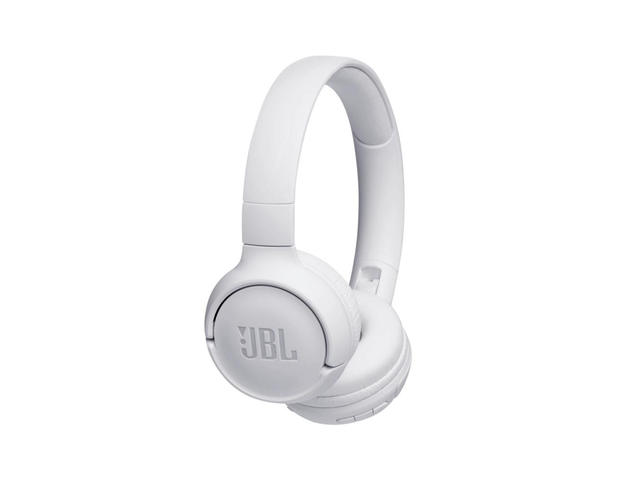 Слушалки JBL T500 BT, в бяло