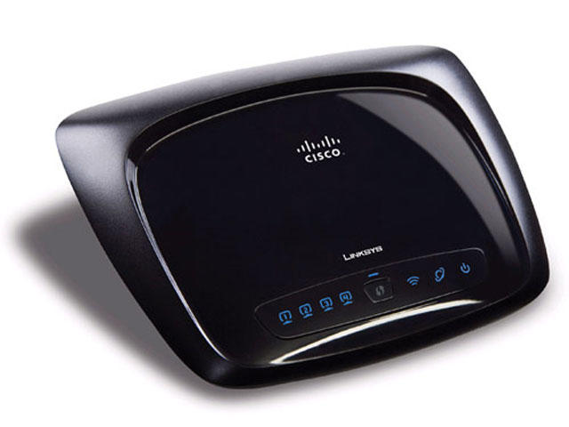 Мрежово оборудване Рутер Linksys за безжична свързаност Wireless-N Home (WRT120N)