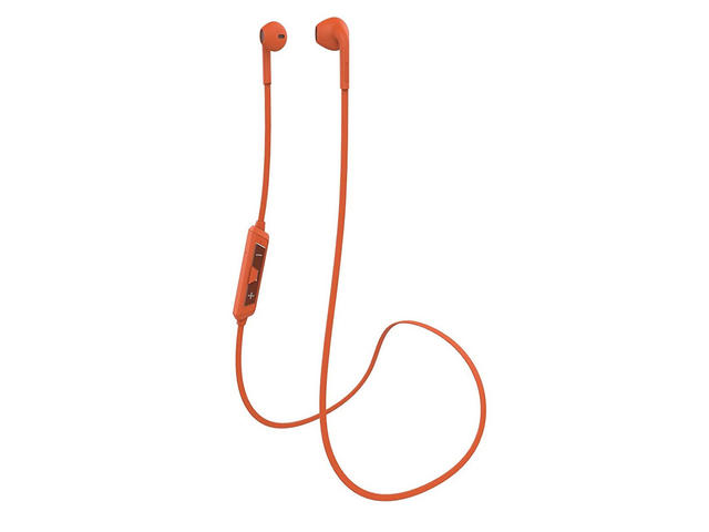 Слушалки Flavr In-Ear Bluetooth Earphones, оранжеви