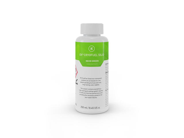 Течности EKWB EK-CryoFuel Solid Neon Green (Conc. 250mL)