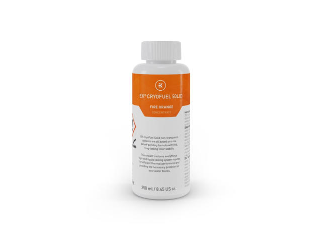 Течности EKWB EK-CryoFuel Solid Fire Orange (Conc. 250mL)