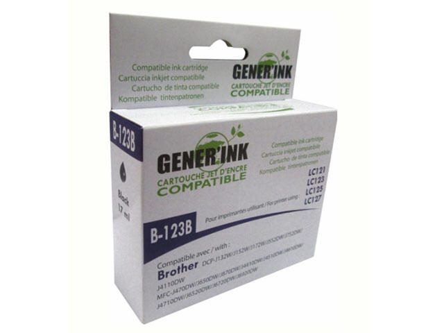 Консумативи Съвместим Generink LC121/123/127, Brother