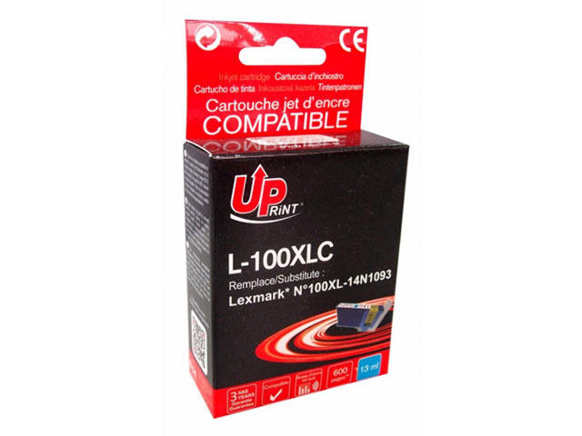 Консумативи Съвместим UPRINT 14N1093 Cyan, Lexmark