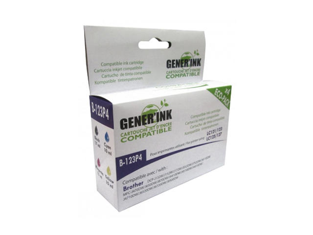 Консумативи Съвместим Generink LC123/121/125, Brother