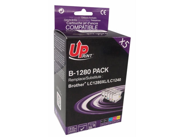 Консумативи Съвместим UPRINT LC1280XL / LC1240, Brother