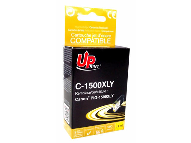 Консумативи Съвместим UPRINT PGI1500 Cyan, Canon