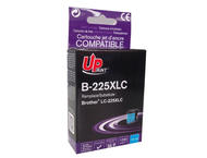 Консумативи Съвместим UPRINT LC225XL Cyan, Brother