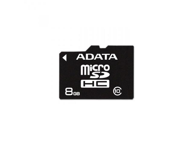 Карти памет 8GB microSD карта A-Data class 10