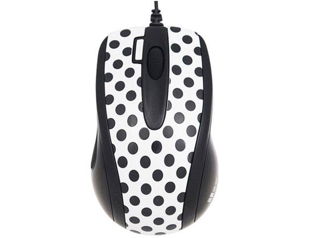 Мишки Лазерна мишка Polka Dottie с бутон 2х