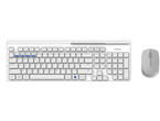 Клавиатури Rapoo 8100M Multi Mode, в бяло