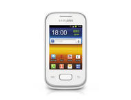 Смартфони Samsung S5300 Galaxy Pocket 3GB, бял цвят