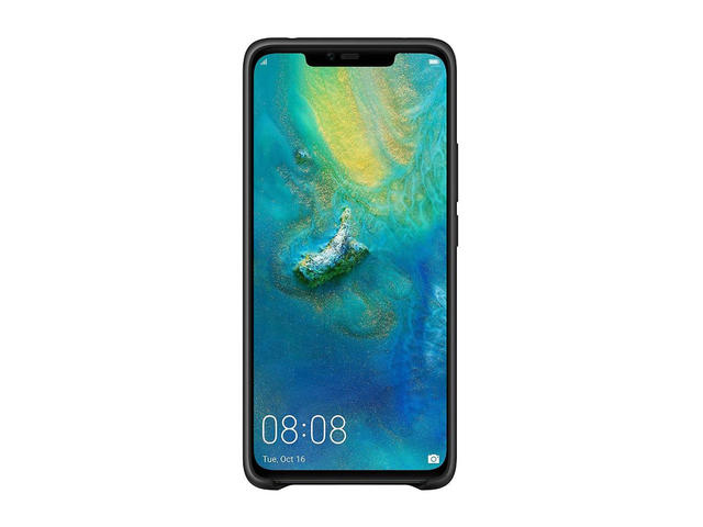 Калъфи Huawei Mate 20 Pro Silicone Cover Case, черен