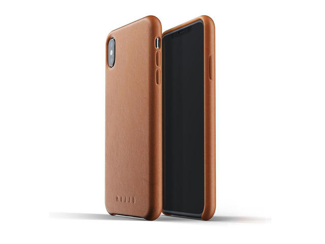Калъфи Mujjo Leather Case - кожен кейс за iPhone Xs Max, кафяв