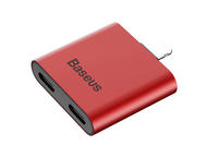 Кабели и Адаптери Baseus двоен Lightning адаптер L39