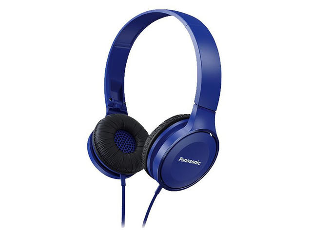 Слушалки Panasonic RP-HF100E-A, сини