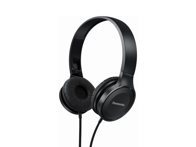 Слушалки Panasonic RP-HF100E-K, черни