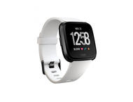 Смарт часовници Fitbit Versa - White Band / Black Case