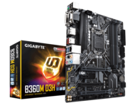 Дънни платки GIGABYTE B360M D3H