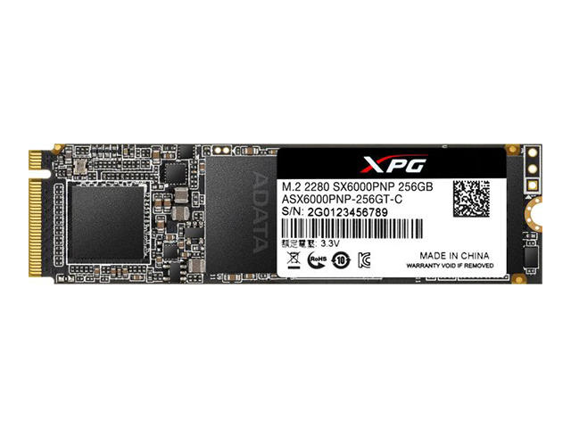 SSD 256GB ADATA SX6000 Pro M.2 NVMe