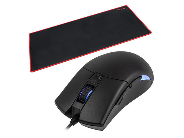 Мишки Ducky Secret M RGB + подложка Flipper Extra R