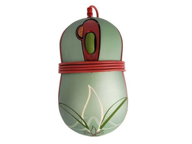 Мишки Мини оптична мишка Earth с бутон 2х