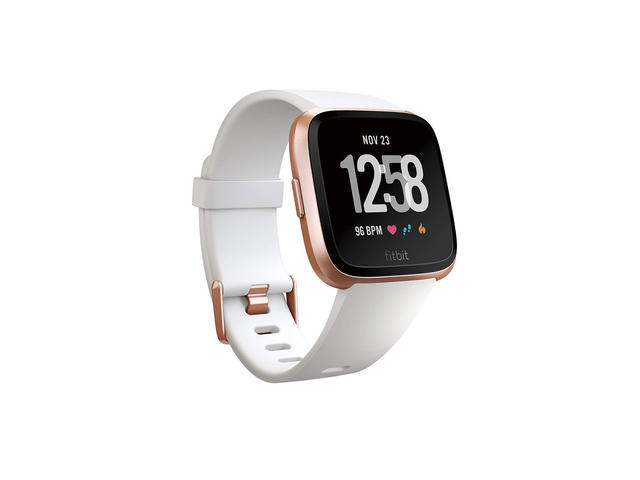 Смарт часовници Fitbit Versa - White Band / Rose Gold