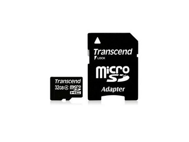 Карти памет 32GB microSDHC Transcend Class 4