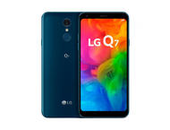 Смартфони LG Q7 32GB Dual SIM, в синьо