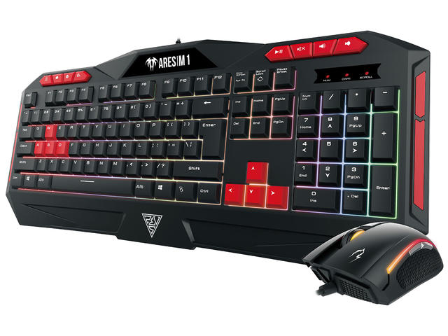 Клавиатури Gamdias ARES M1 + мишка ZEUS E2