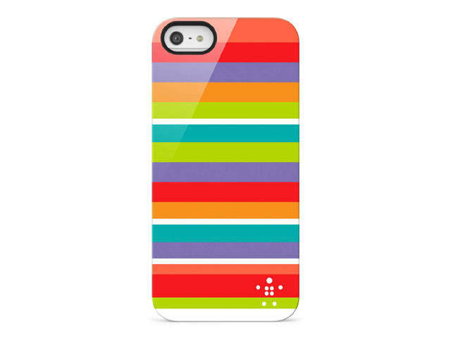 Калъфи Belkin Shield Stripe пластмасов калъф за iPhone 5/5s