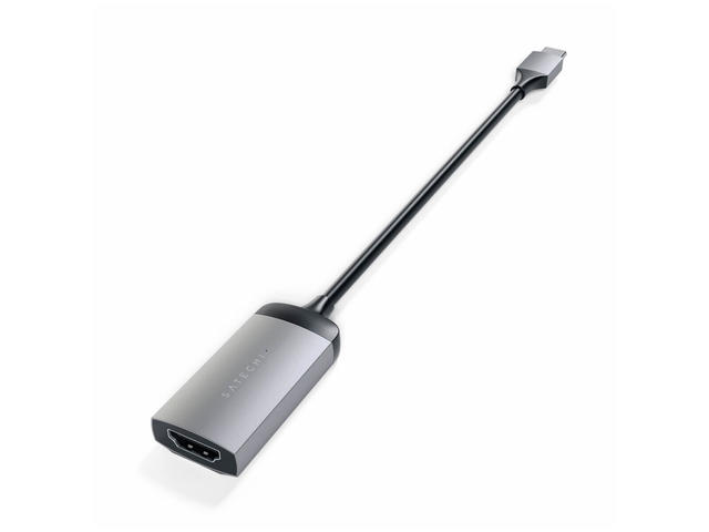 Кабели и Адаптери Satechi Aluminum 4K USB-C to HDMI Adapter 