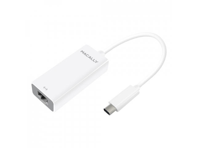 Кабели и Адаптери Macally USB-C to Gigabit Ethernet Adapter