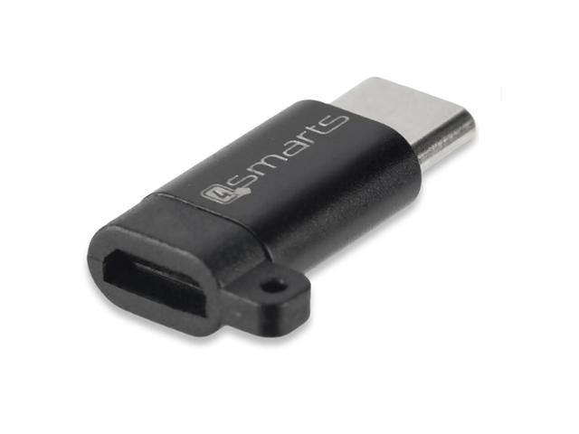 Кабели и Адаптери 4smarts Adapter MicroUSB to USB-C 